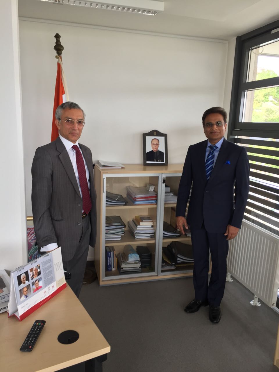 With Rahul Chabbra, Ambassador of India to Hungary